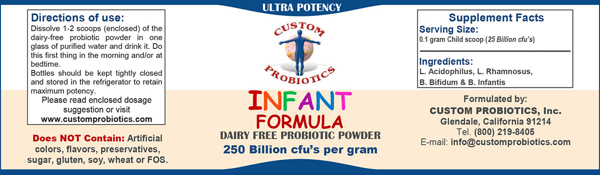 Infant Formula Probioitcs